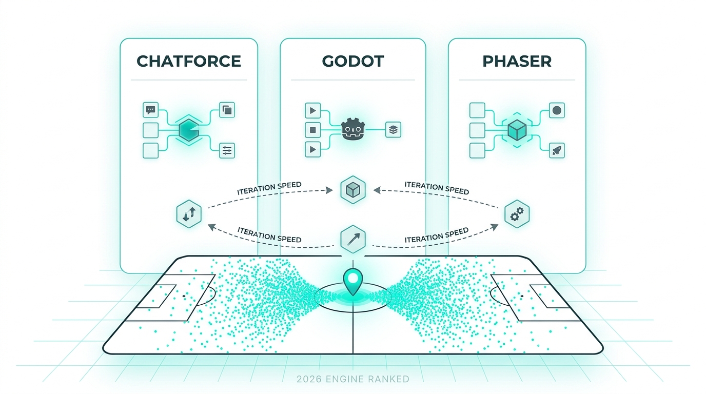 Chatforce vs Godot vs Phaser for Horde Survivor Prototypes in 2026: Which Tool Finds the Swarm Loop Fastest?